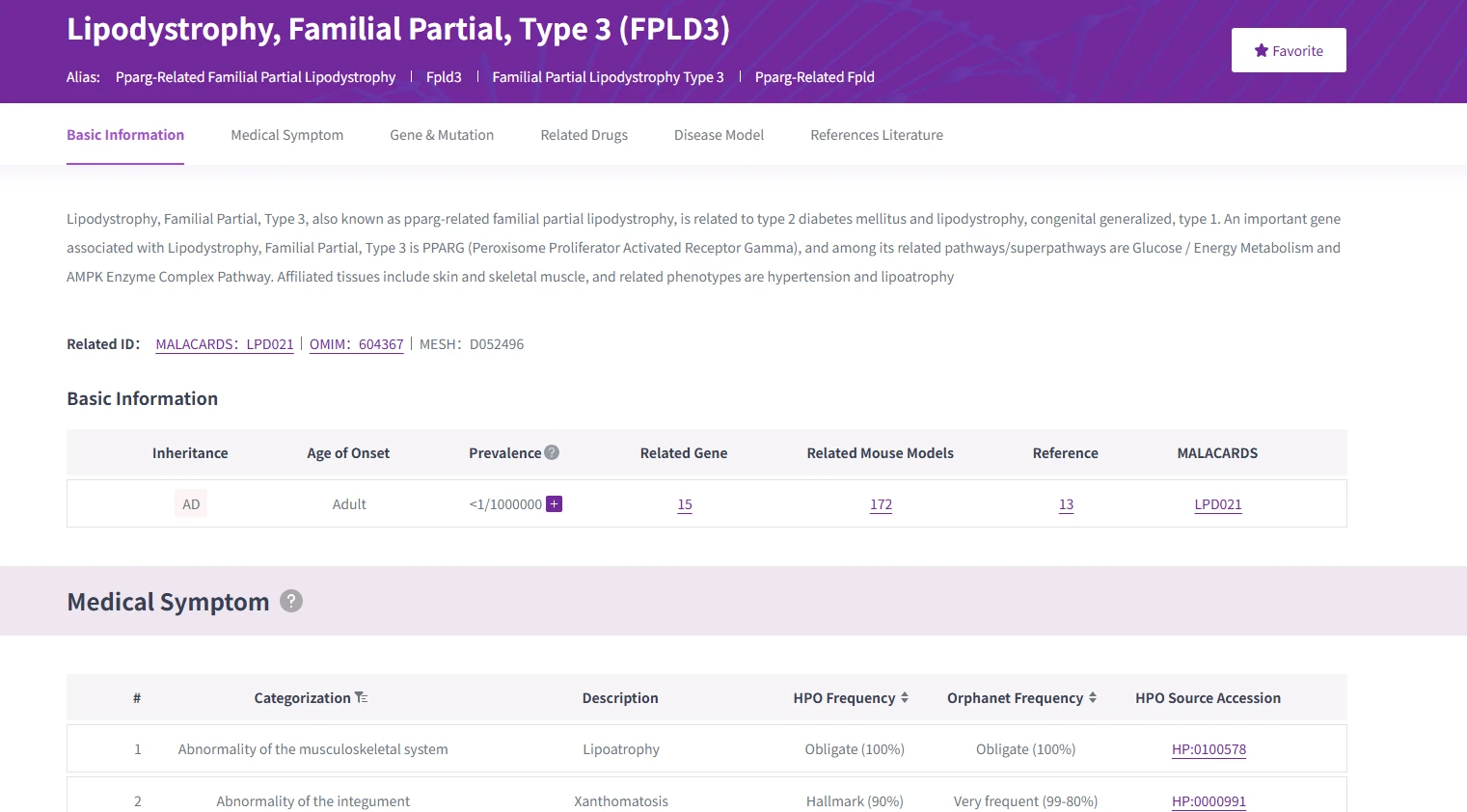 RDDC Obesity disease page screenshot